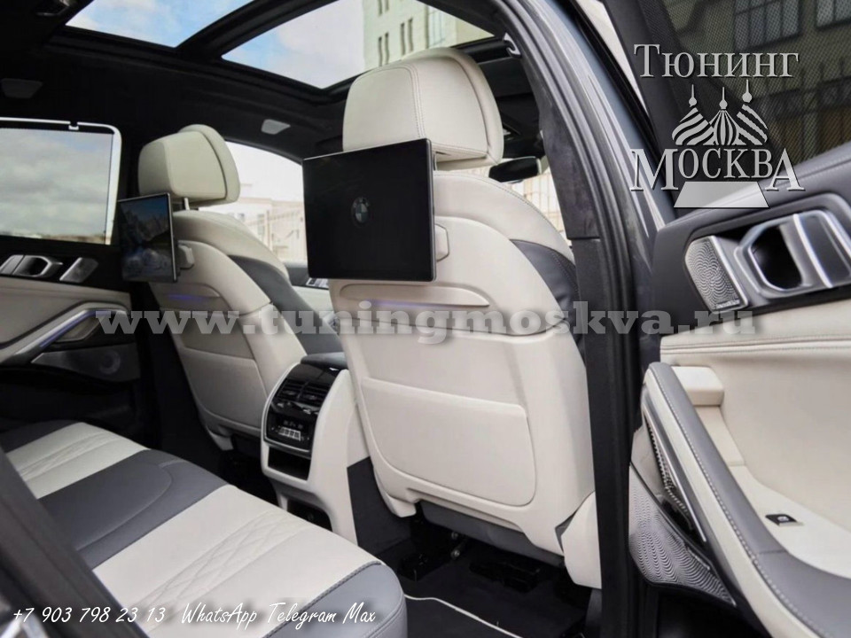 Задние мониторы BMW